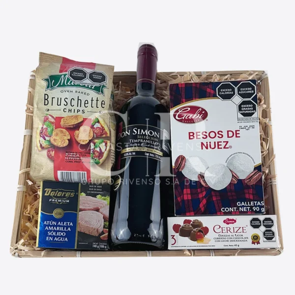 Cestas de Navidad Personalizadas-Navideñas Gourmet -